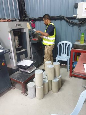 Concrete testing